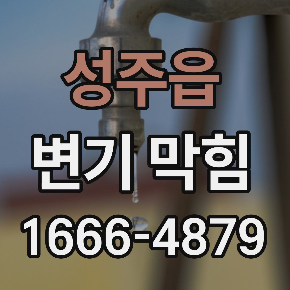 성주읍 변기 막힘