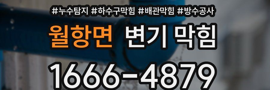 월항면 변기 막힘