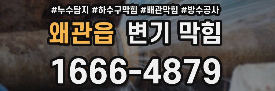 왜관읍 변기 막힘