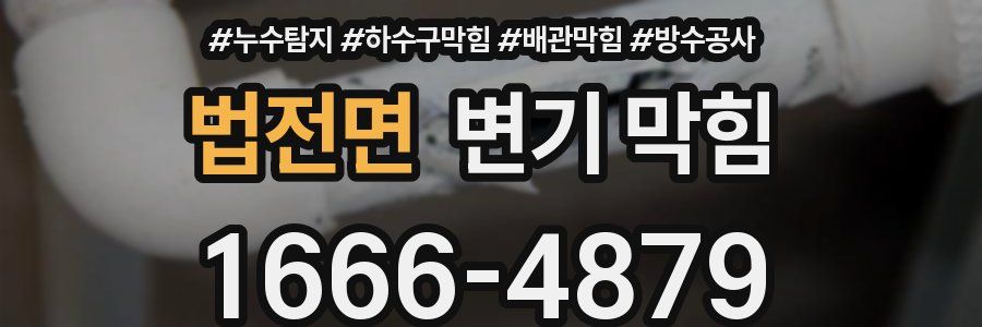 법전면 변기 막힘