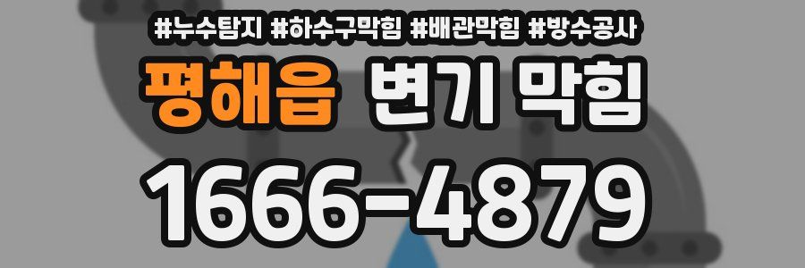 평해읍 변기 막힘