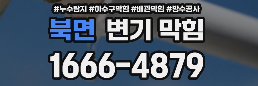 북면 변기 막힘