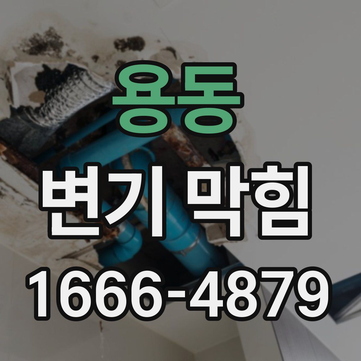 용동 변기 막힘