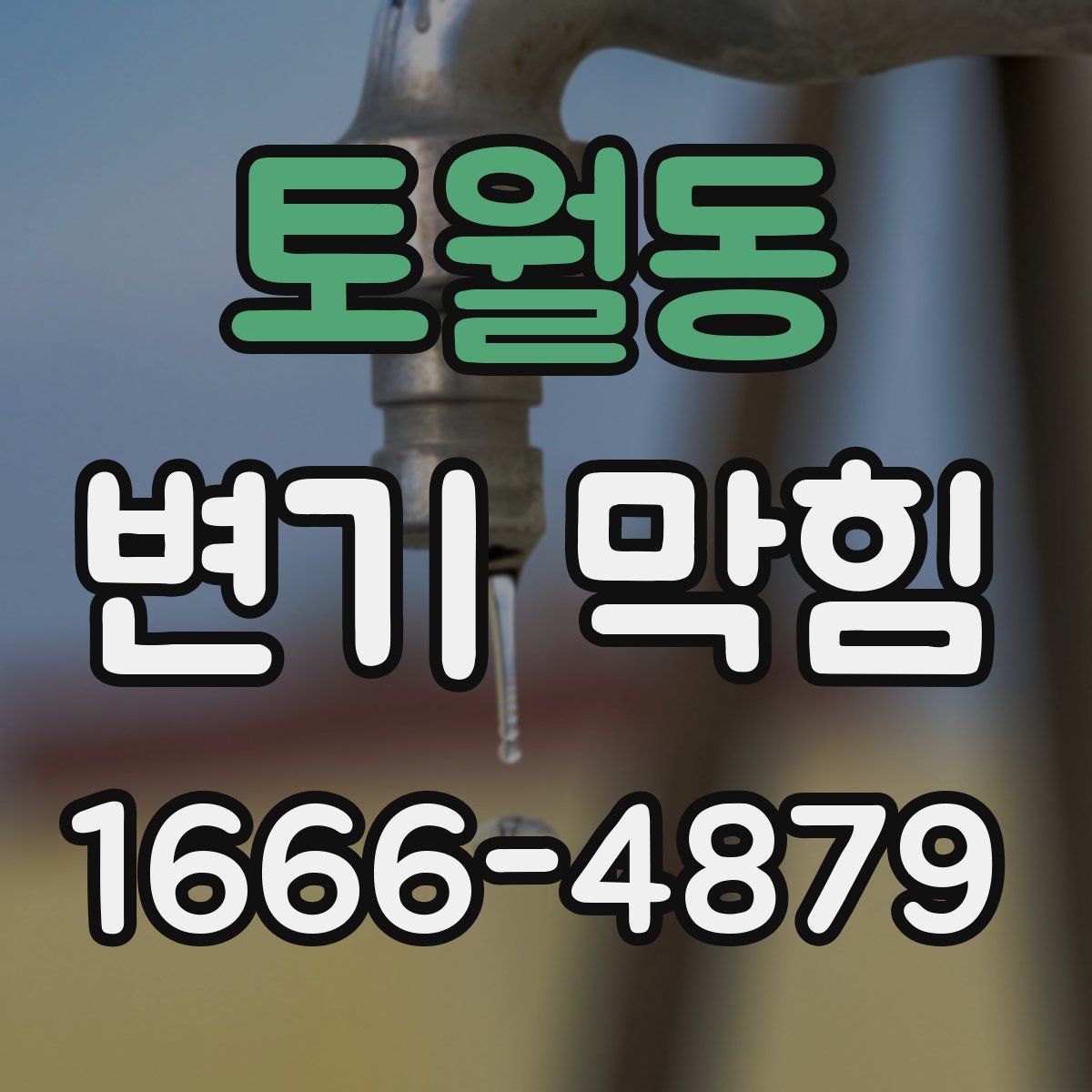 토월동 변기 막힘