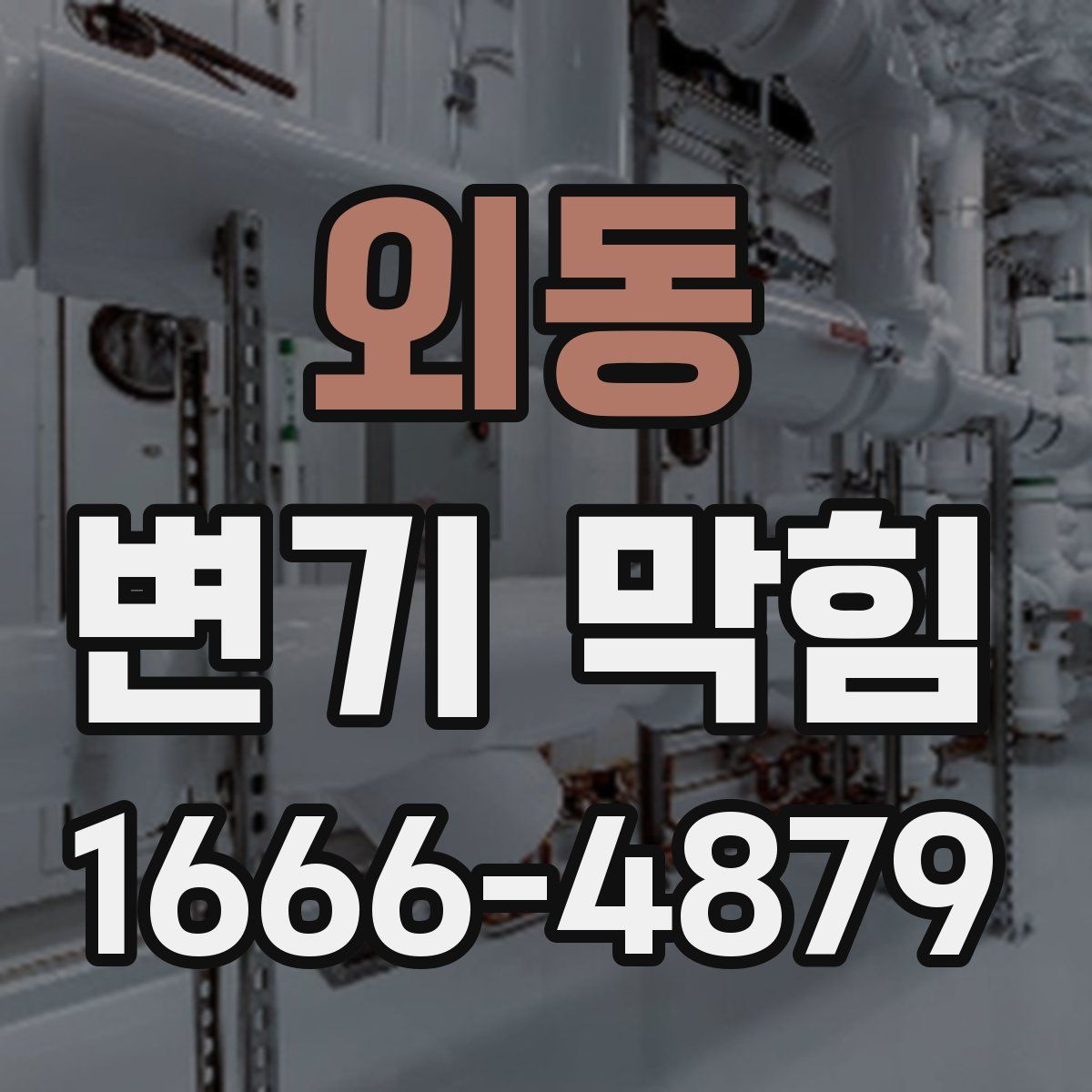 외동 변기 막힘
