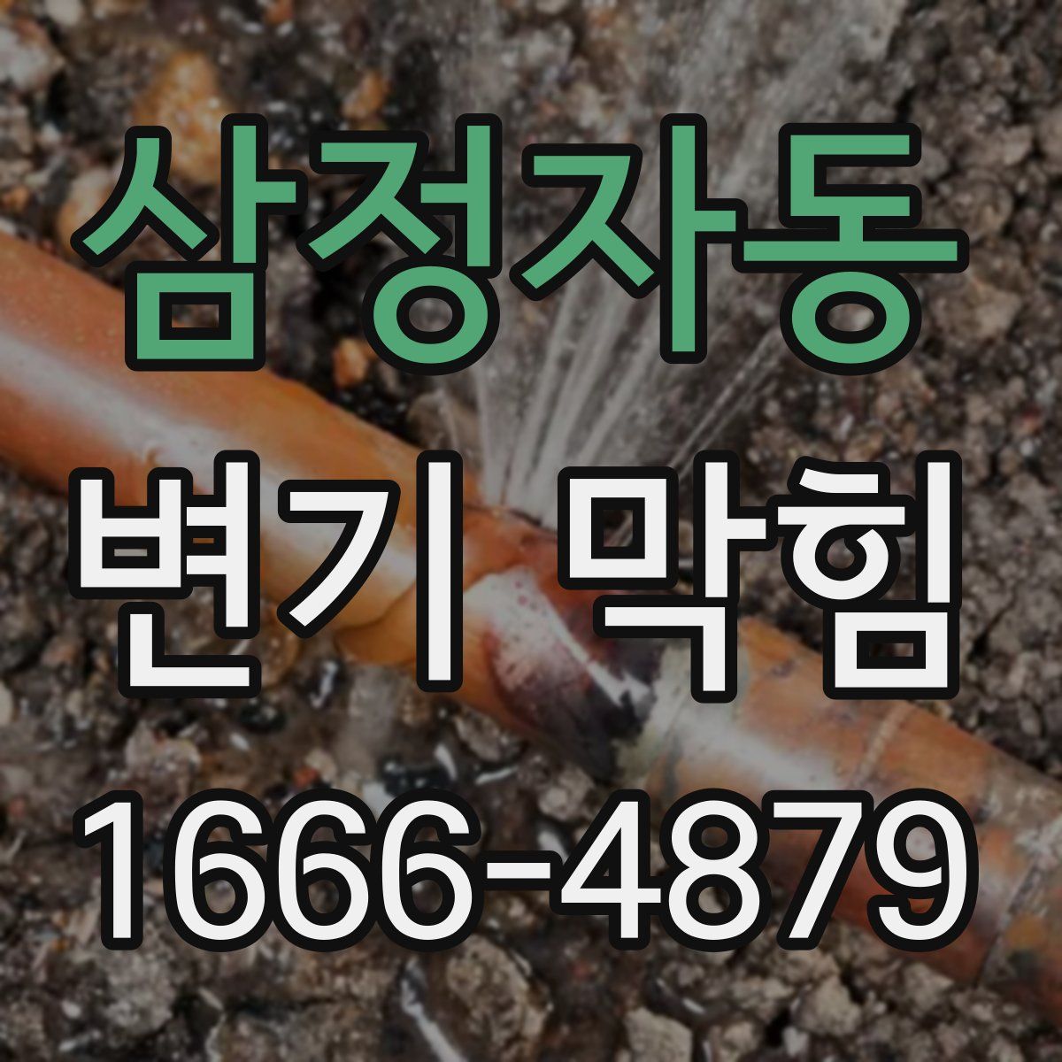 삼정자동 변기 막힘