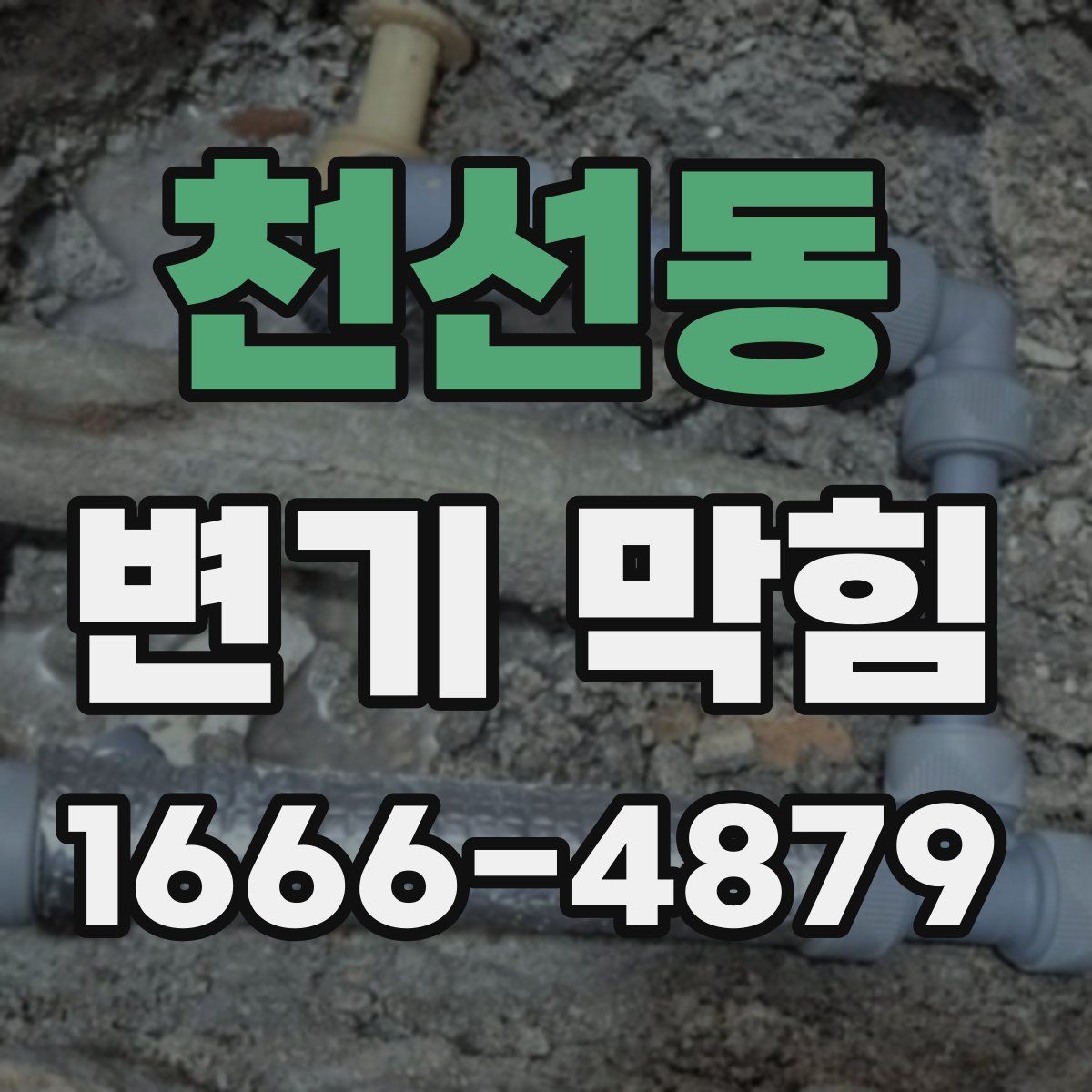 천선동 변기 막힘