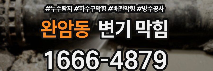 완암동 변기 막힘
