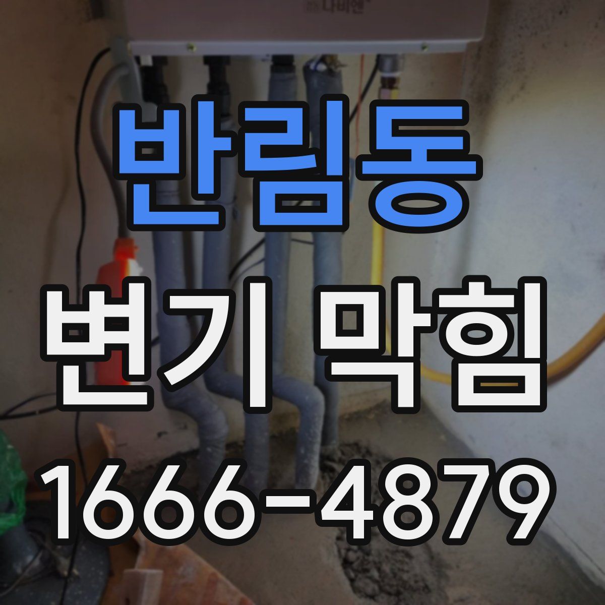 반림동 변기 막힘