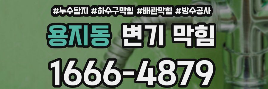 용지동 변기 막힘