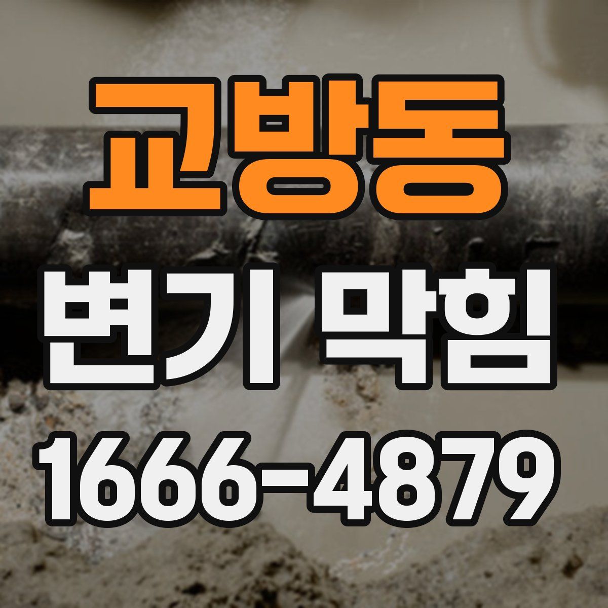 교방동 변기 막힘