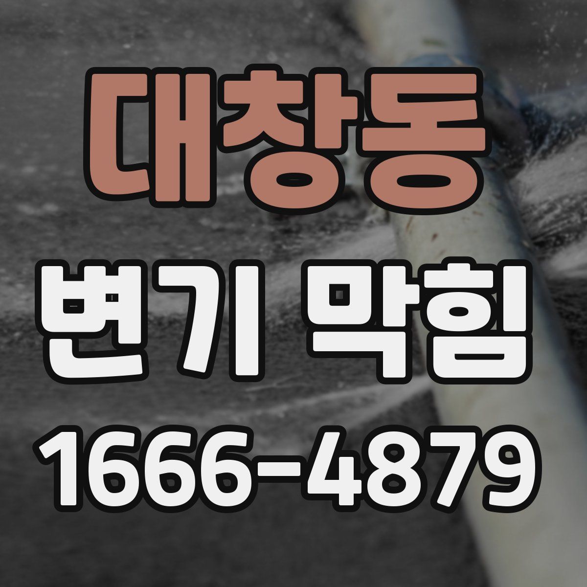 대창동 변기 막힘