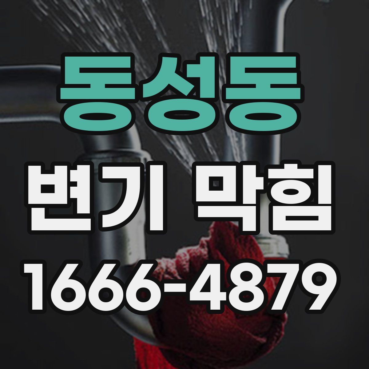동성동 변기 막힘