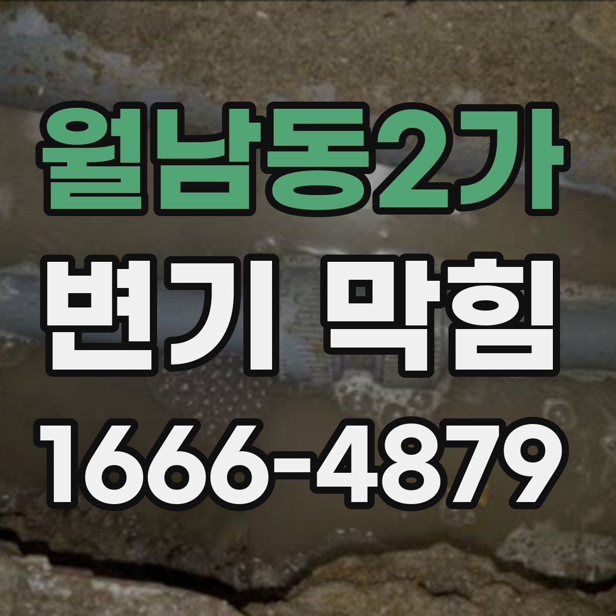 월남동2가 변기 막힘