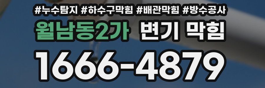 월남동2가 변기 막힘