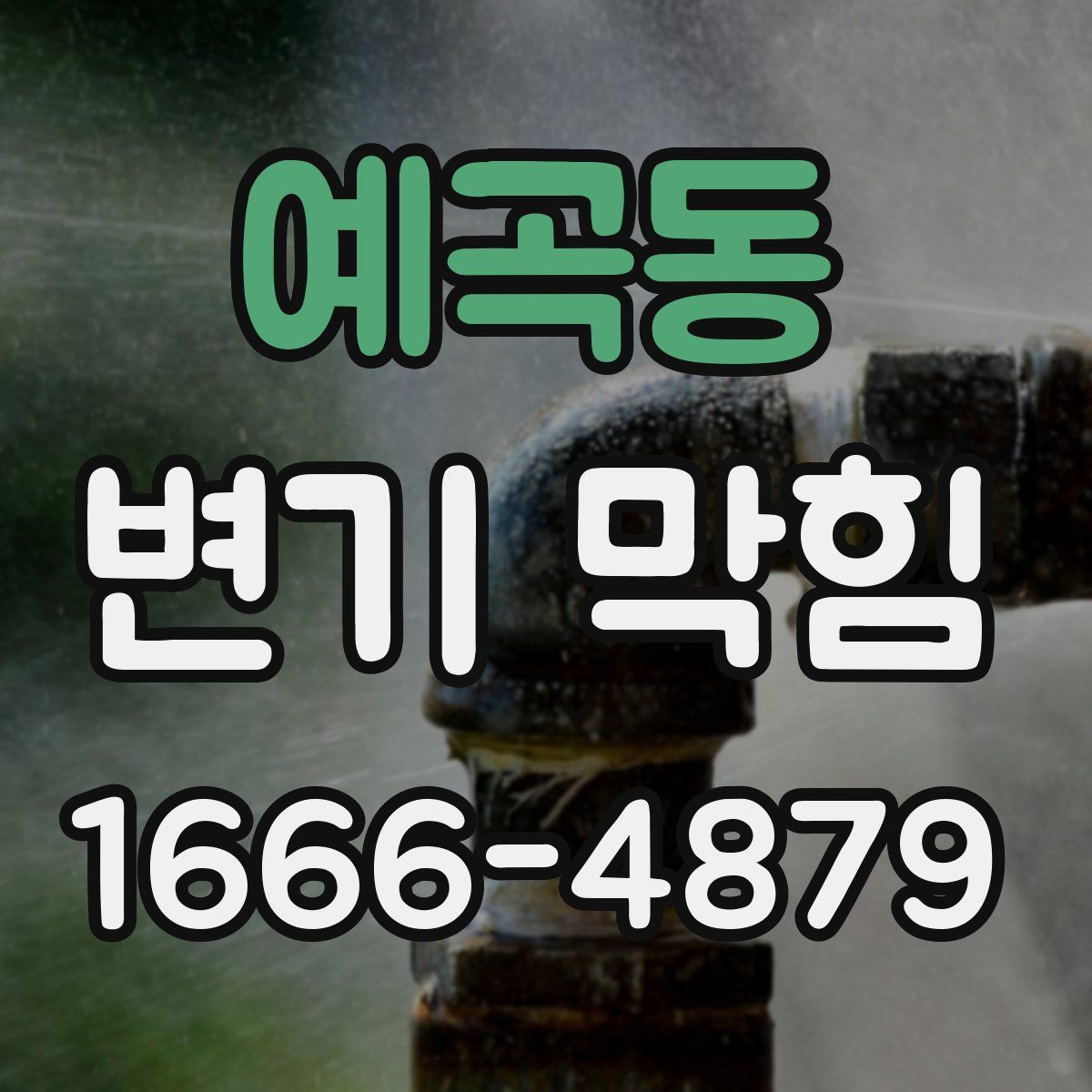 예곡동 변기 막힘