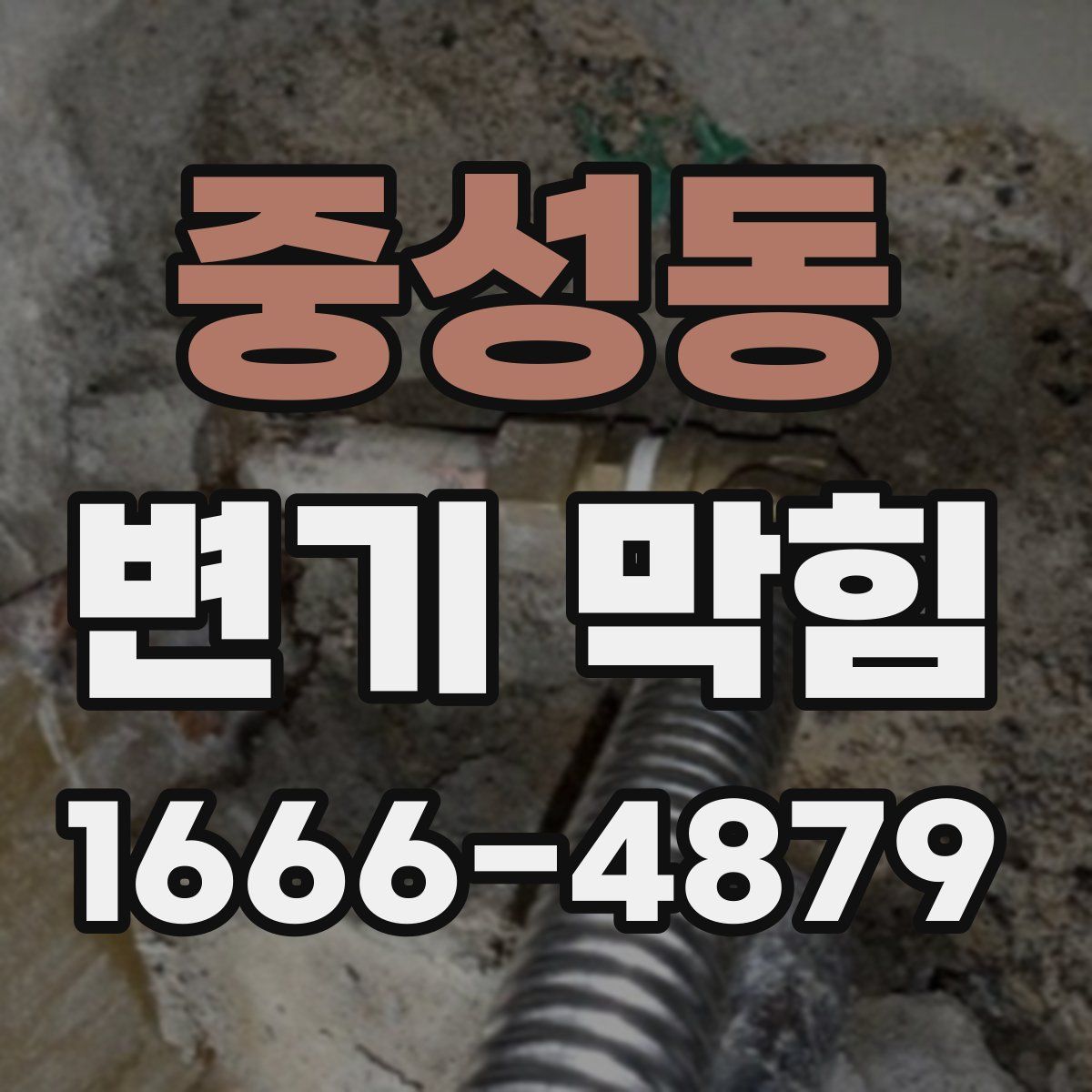 중성동 변기 막힘
