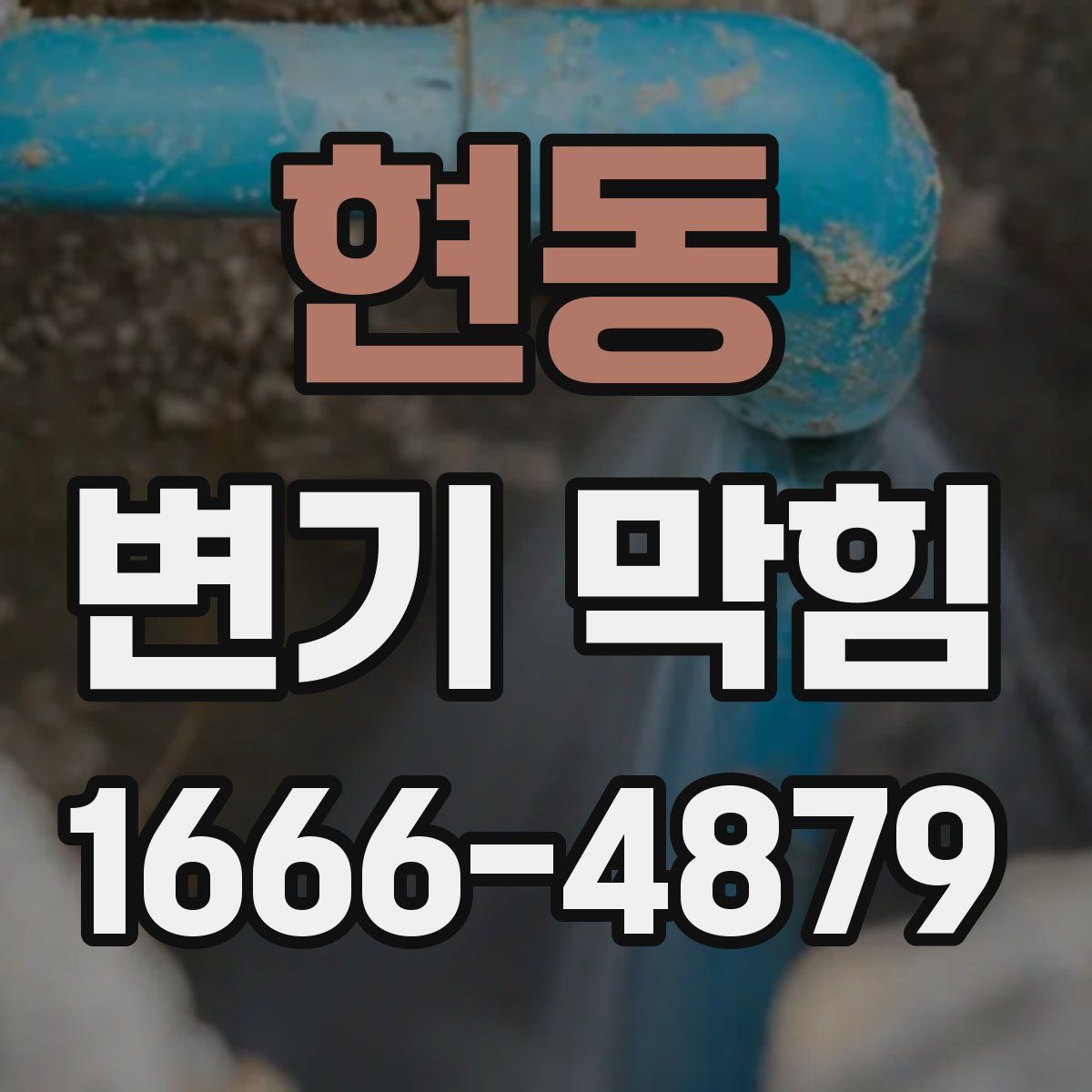 현동 변기 막힘