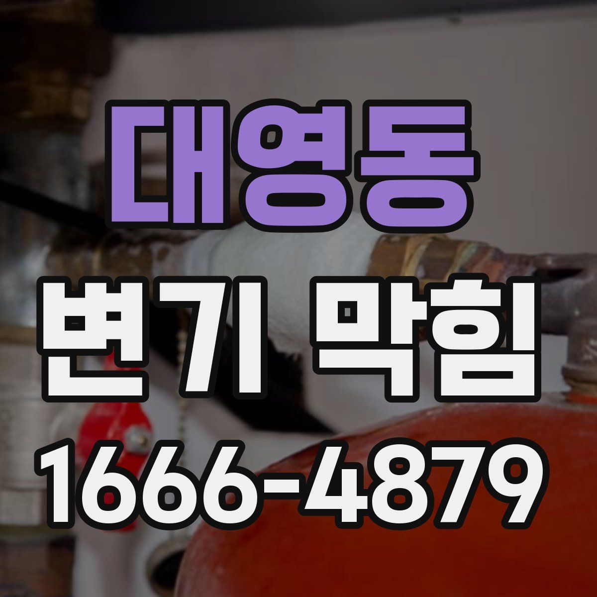 대영동 변기 막힘