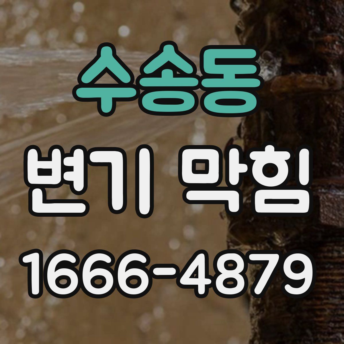 수송동 변기 막힘