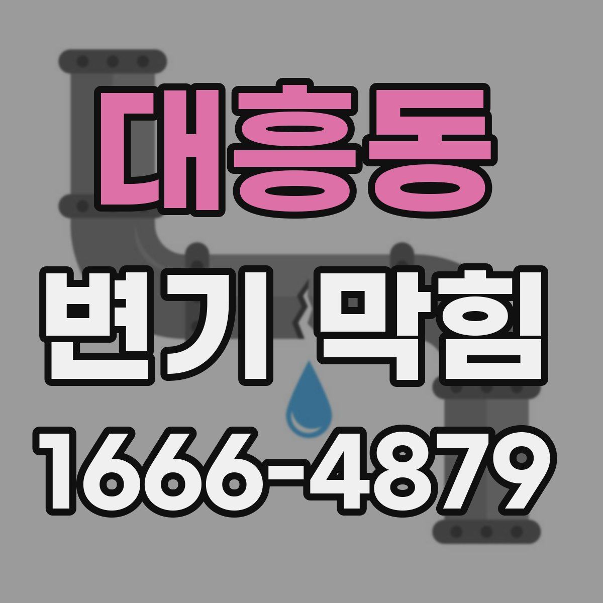 대흥동 변기 막힘
