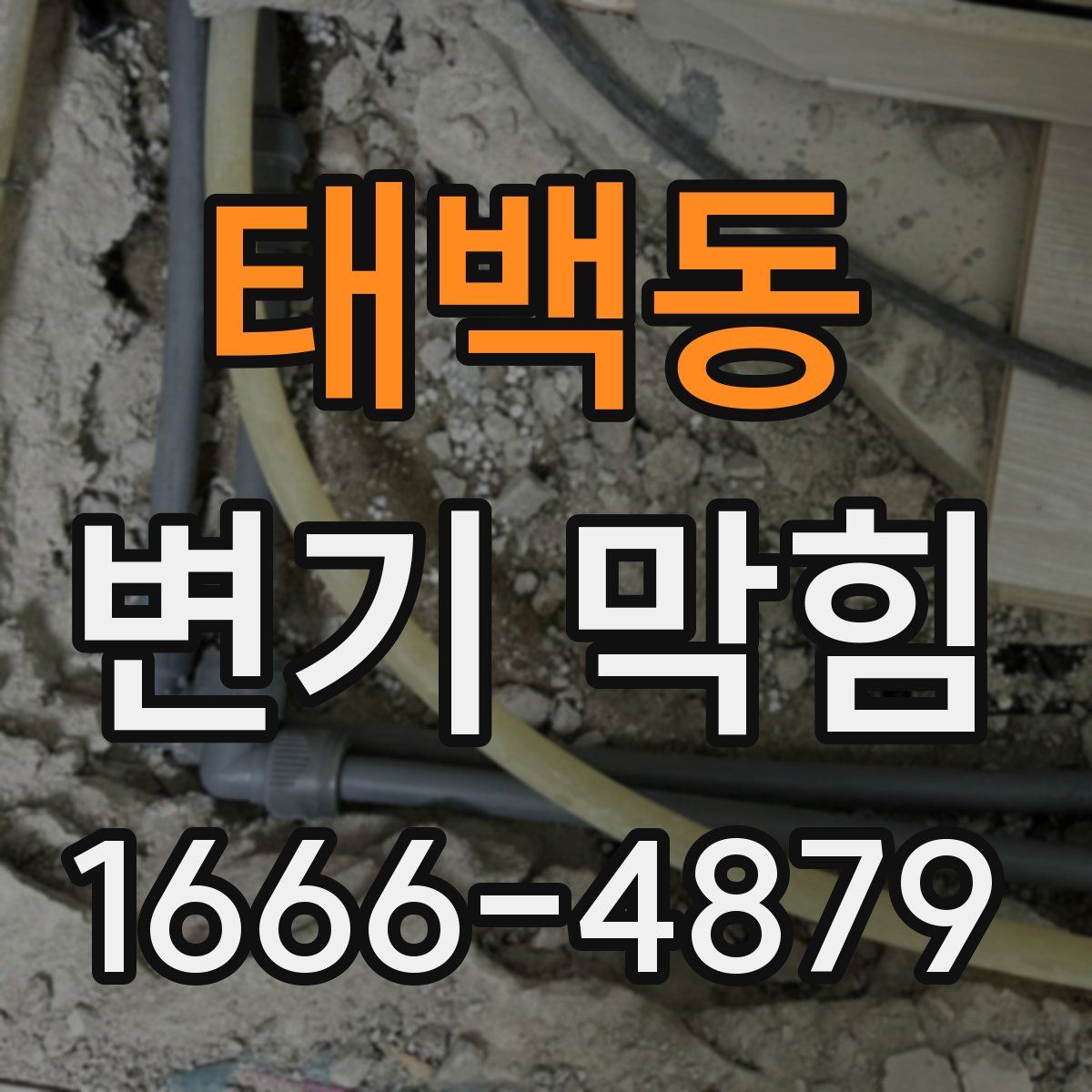 태백동 변기 막힘