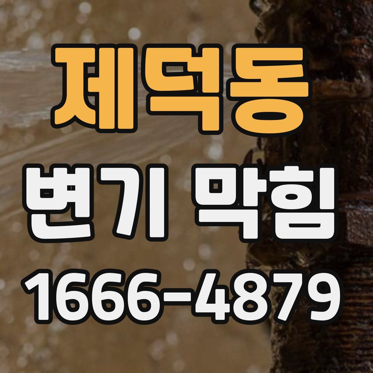 제덕동 변기 막힘