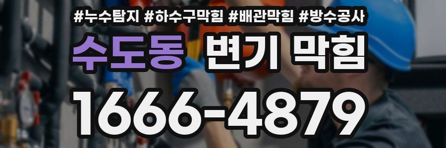 수도동 변기 막힘