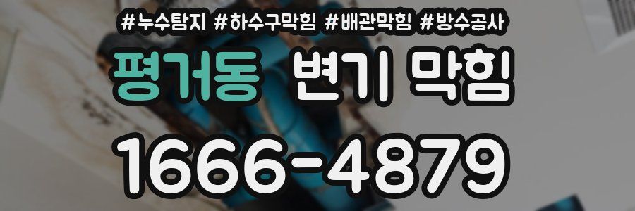평거동 변기 막힘