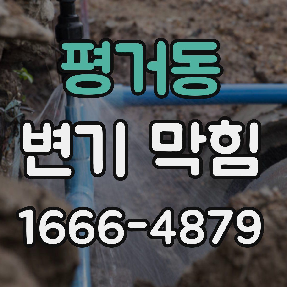 평거동 변기 막힘