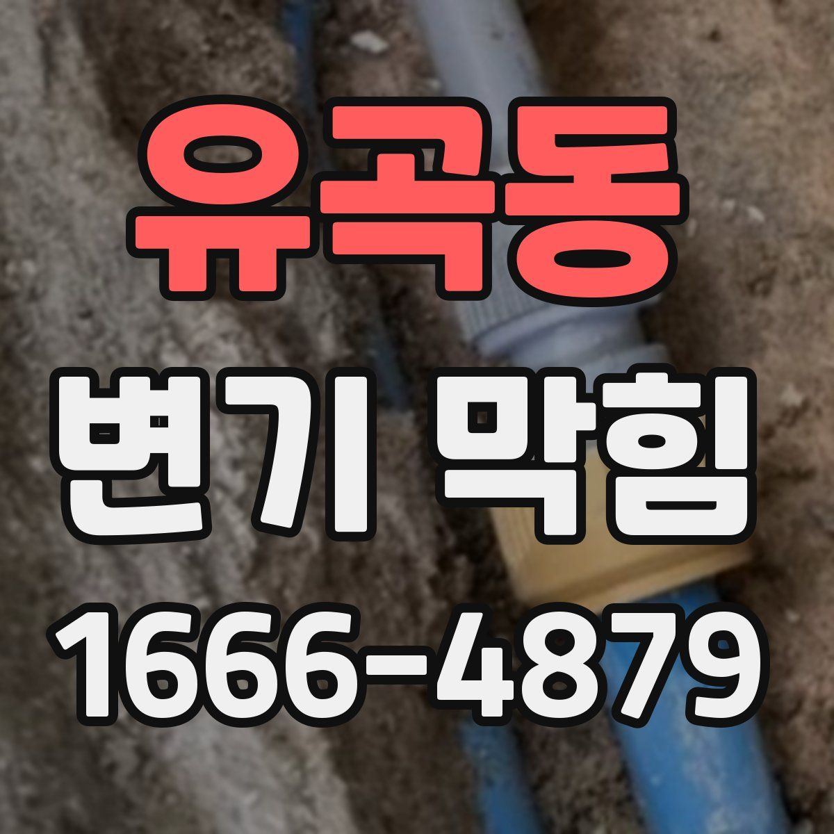 유곡동 변기 막힘