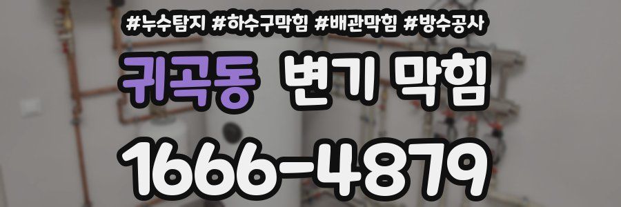 귀곡동 변기 막힘