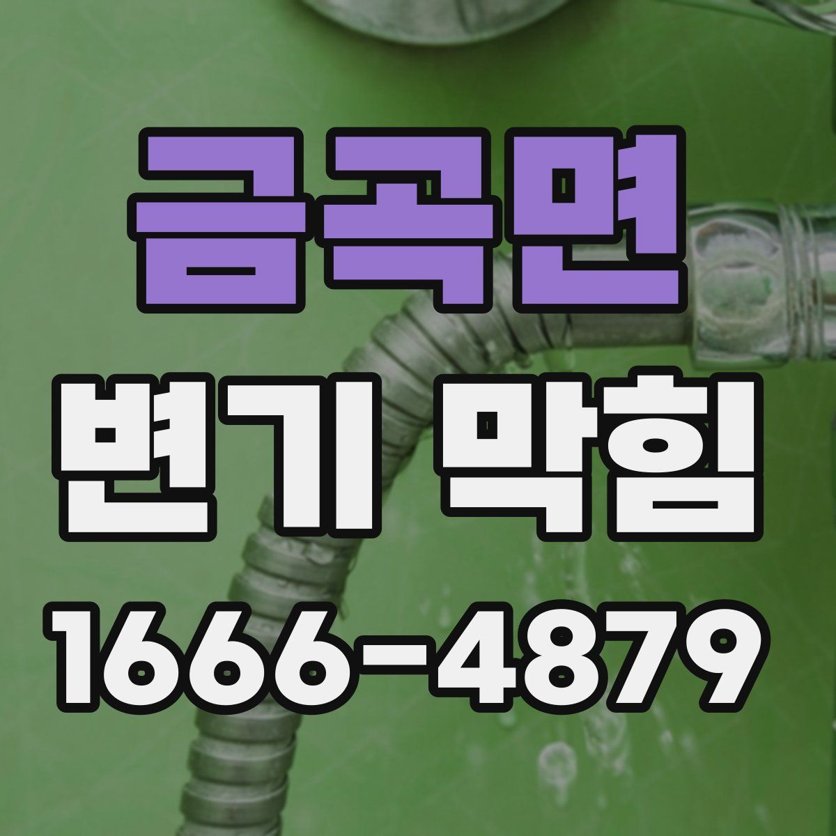 금곡면 변기 막힘