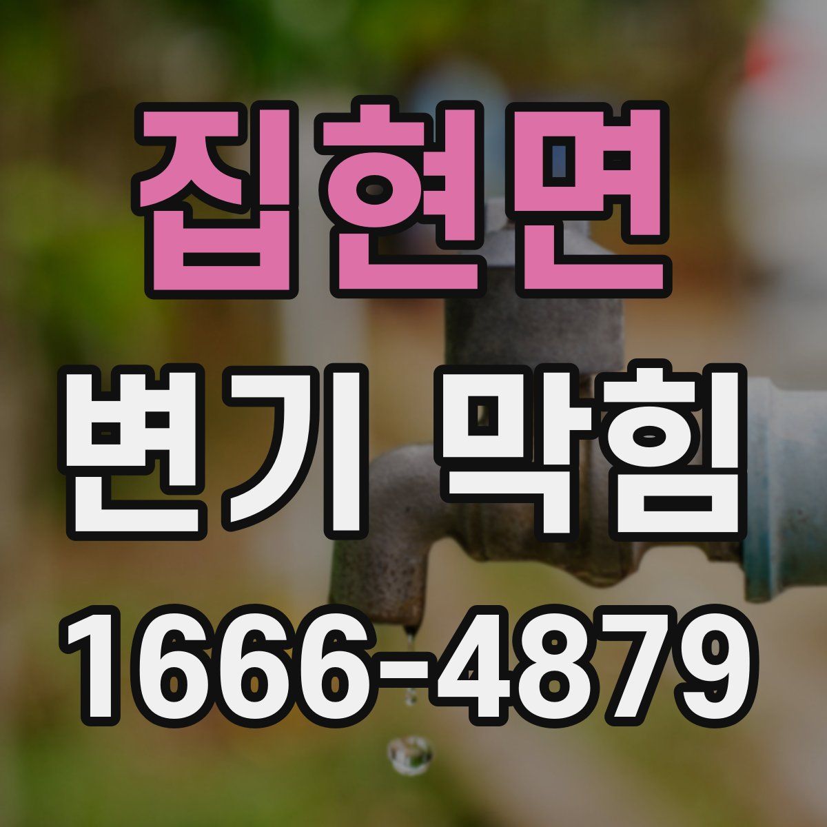 집현면 변기 막힘