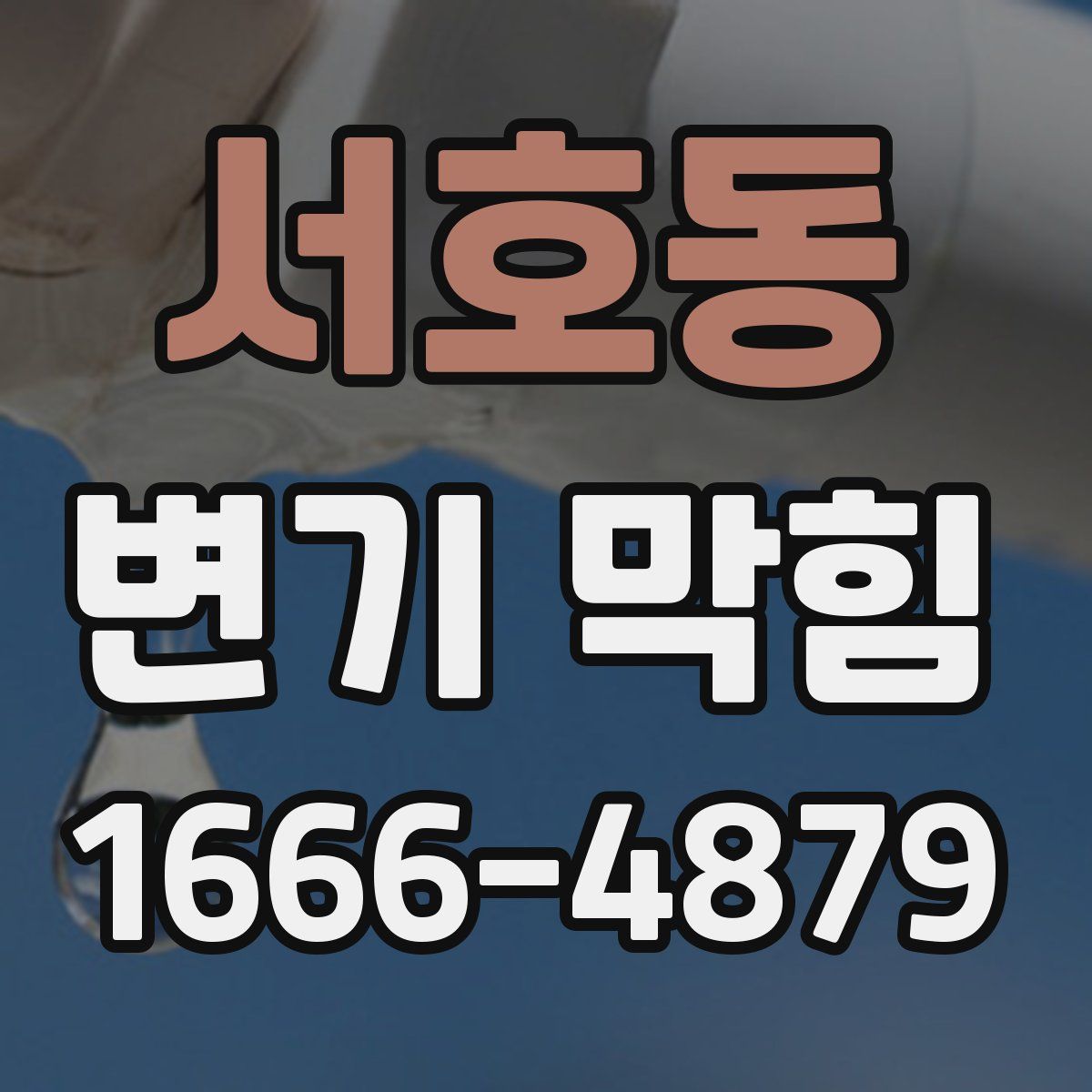 서호동 변기 막힘