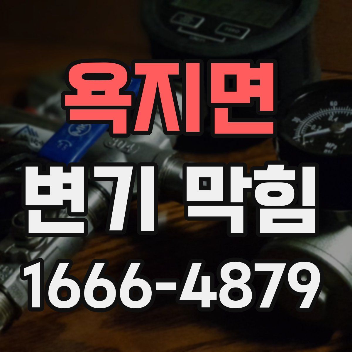 욕지면 변기 막힘