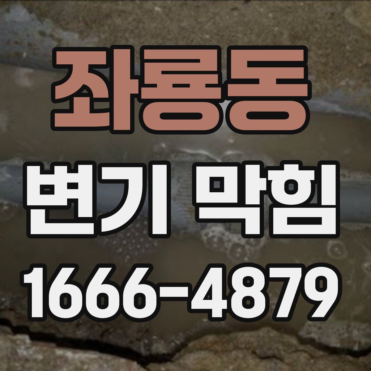좌룡동 변기 막힘