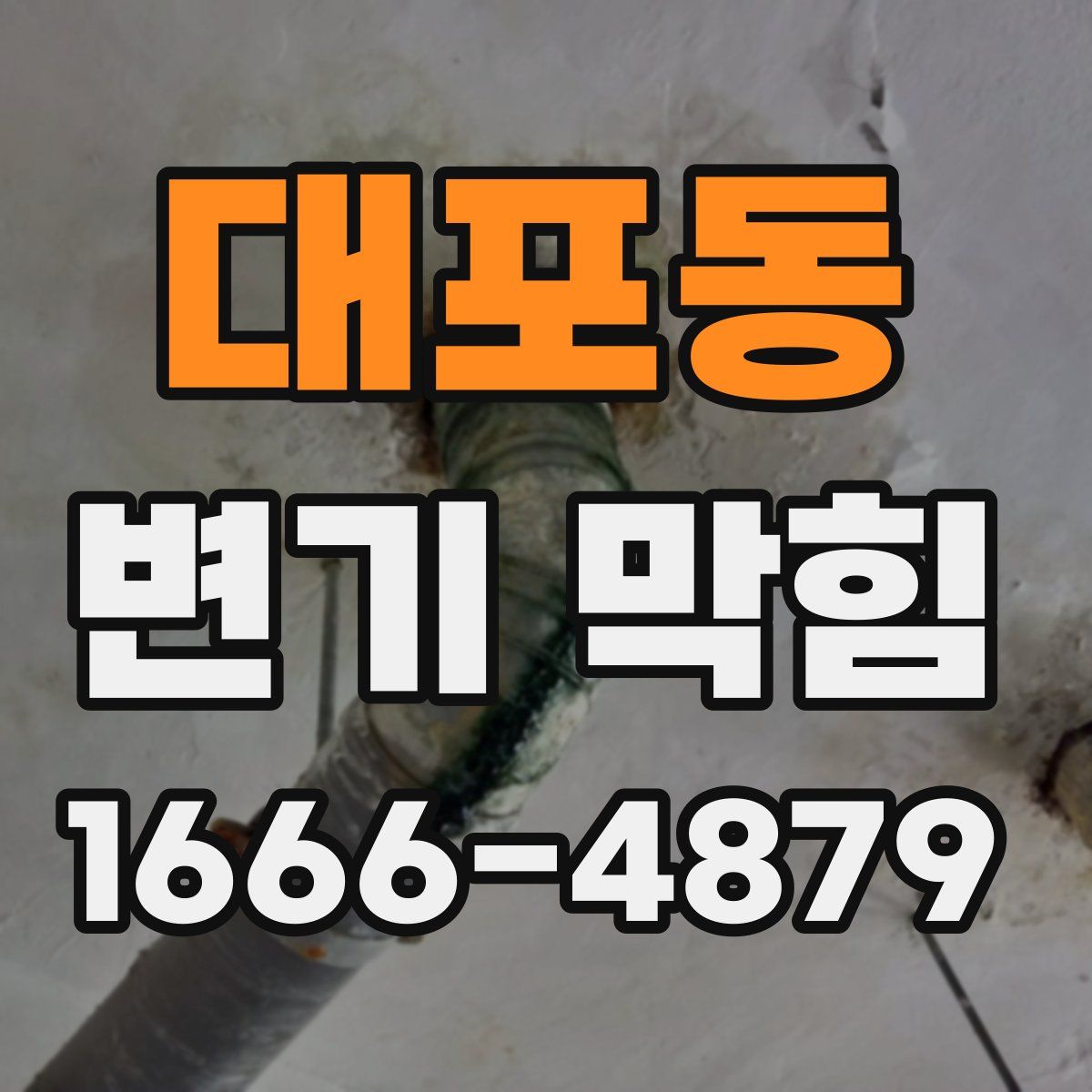대포동 변기 막힘