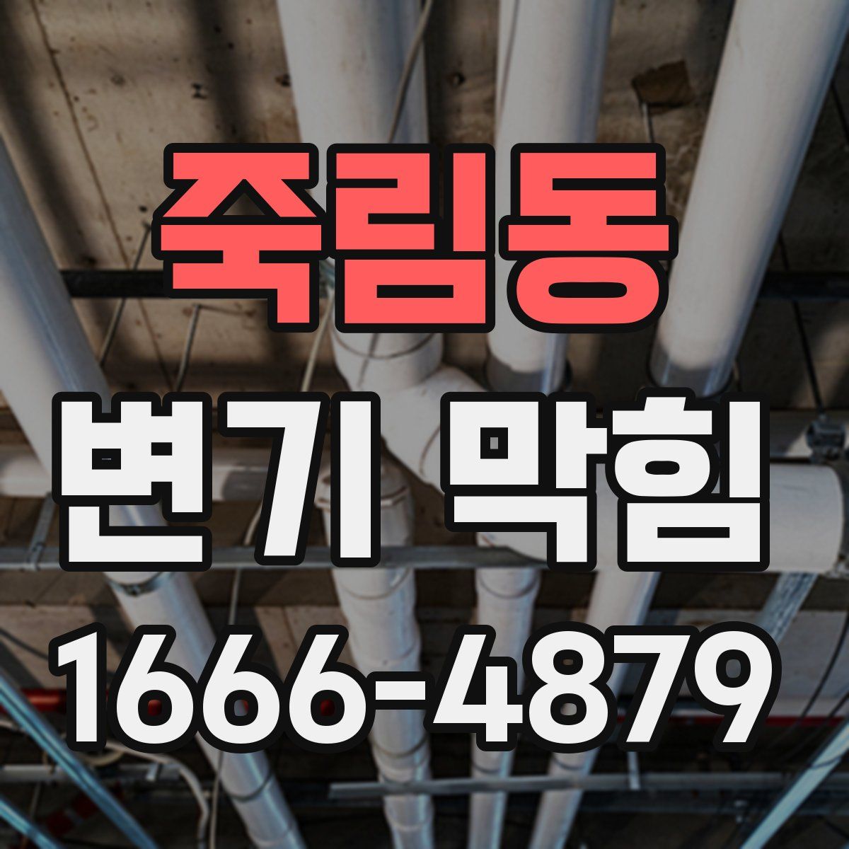 죽림동 변기 막힘