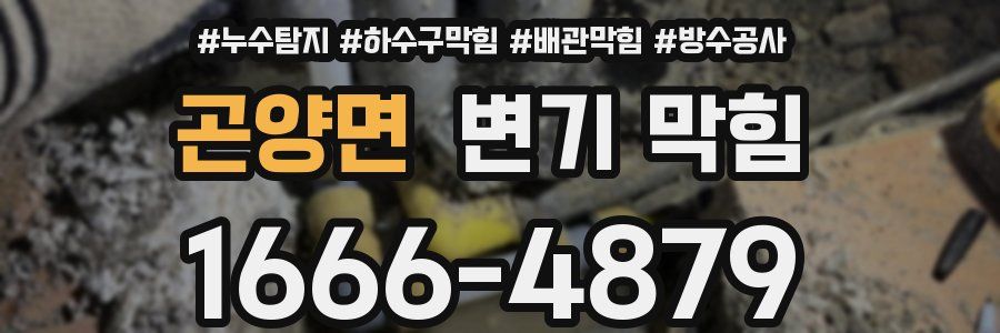 곤양면 변기 막힘