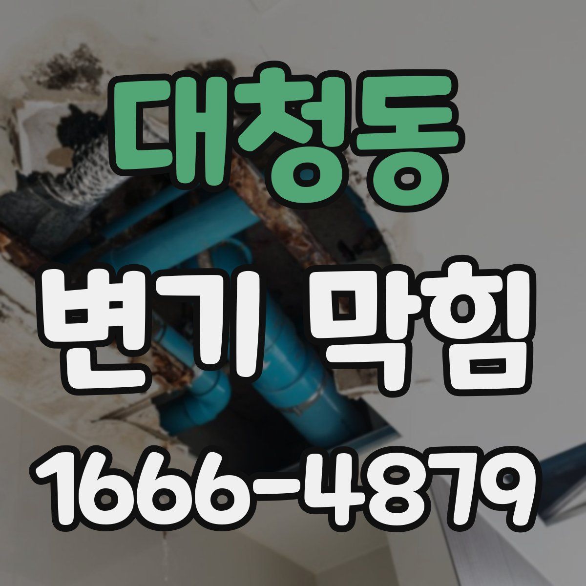 대청동 변기 막힘