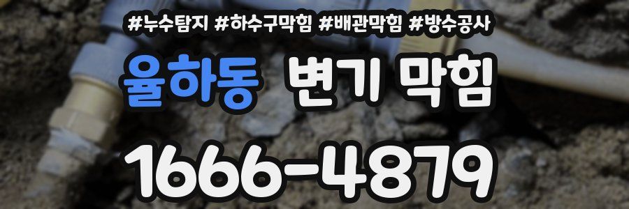 율하동 변기 막힘