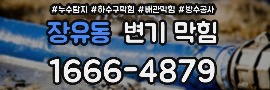 장유동 변기 막힘