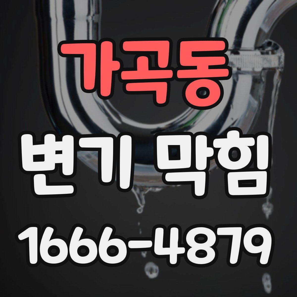 가곡동 변기 막힘