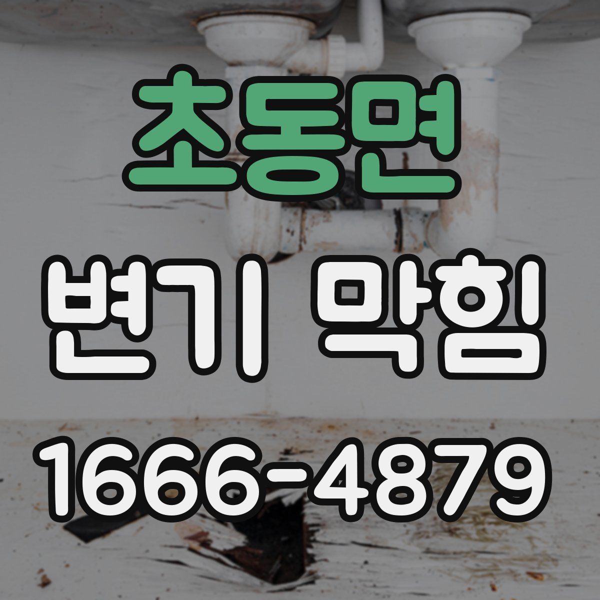 초동면 변기 막힘