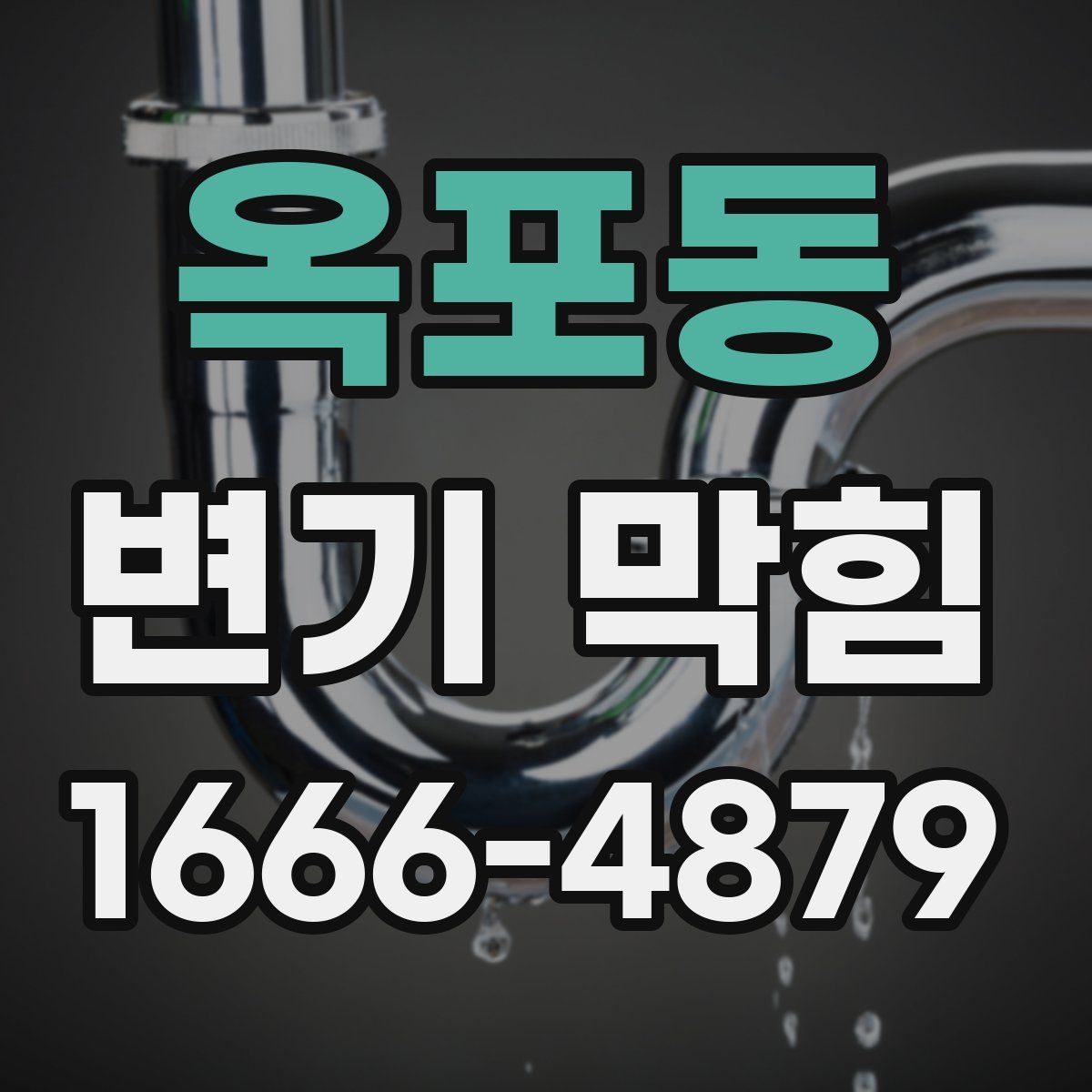 옥포동 변기 막힘