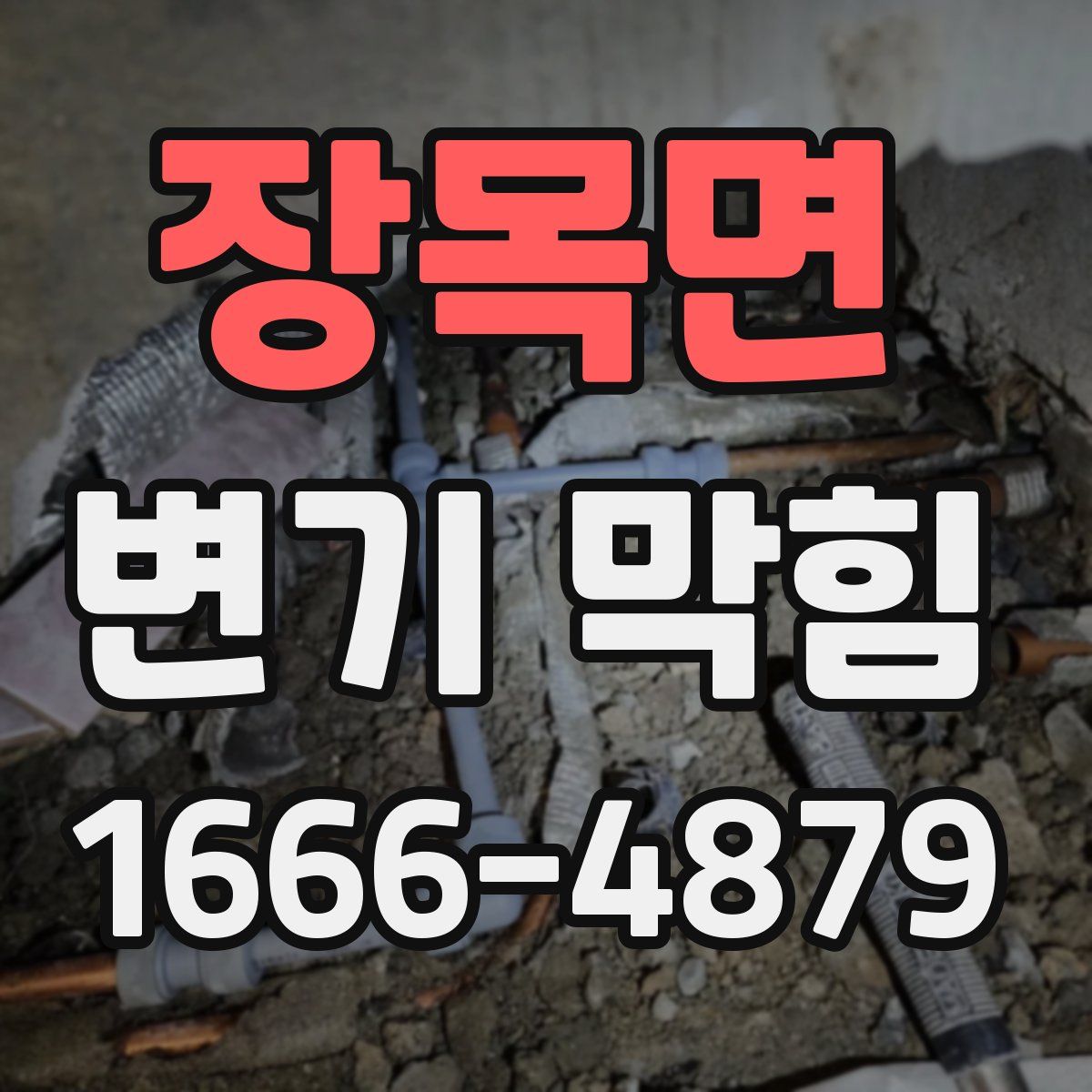 장목면 변기 막힘