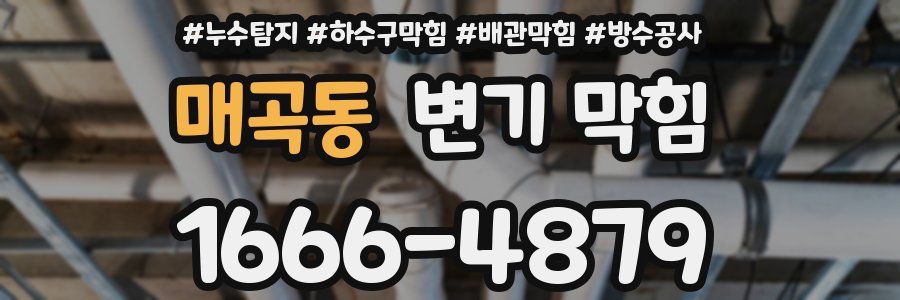 매곡동 변기 막힘