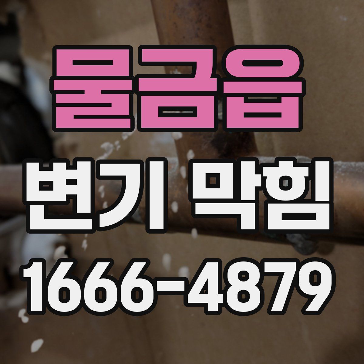 물금읍 변기 막힘