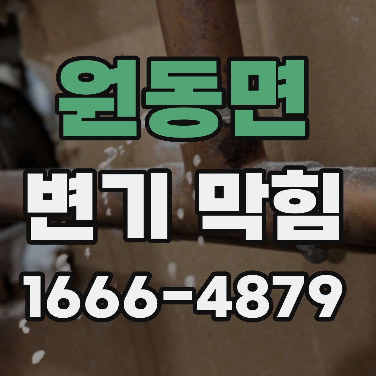 원동면 변기 막힘